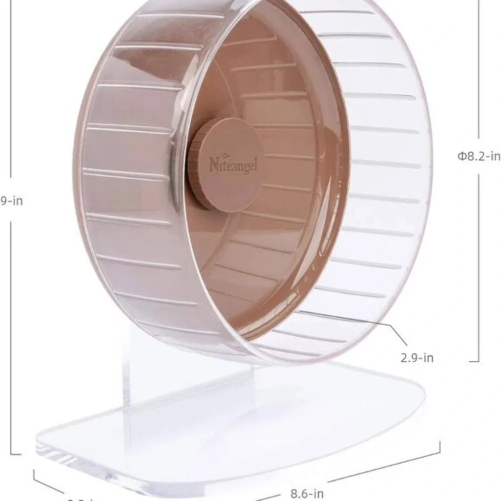 Niteangel Super-Silent Hamster Exercise Wheel (see photo for colour)